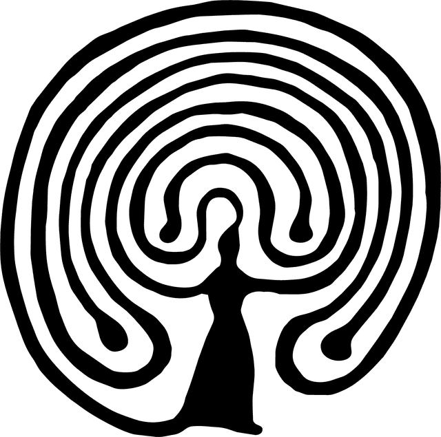 Logo Aurel Mocanu — labirintul-arbore, versiunea pe noapte